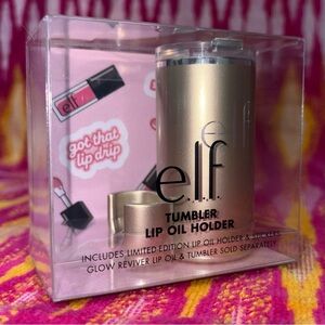 ✨NEW e.l.f. x Stanley lip oil holder “honey talks”